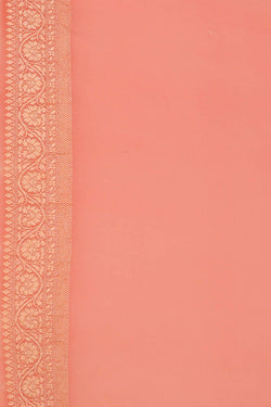Image of Banarasi Georgette Yellow Saree