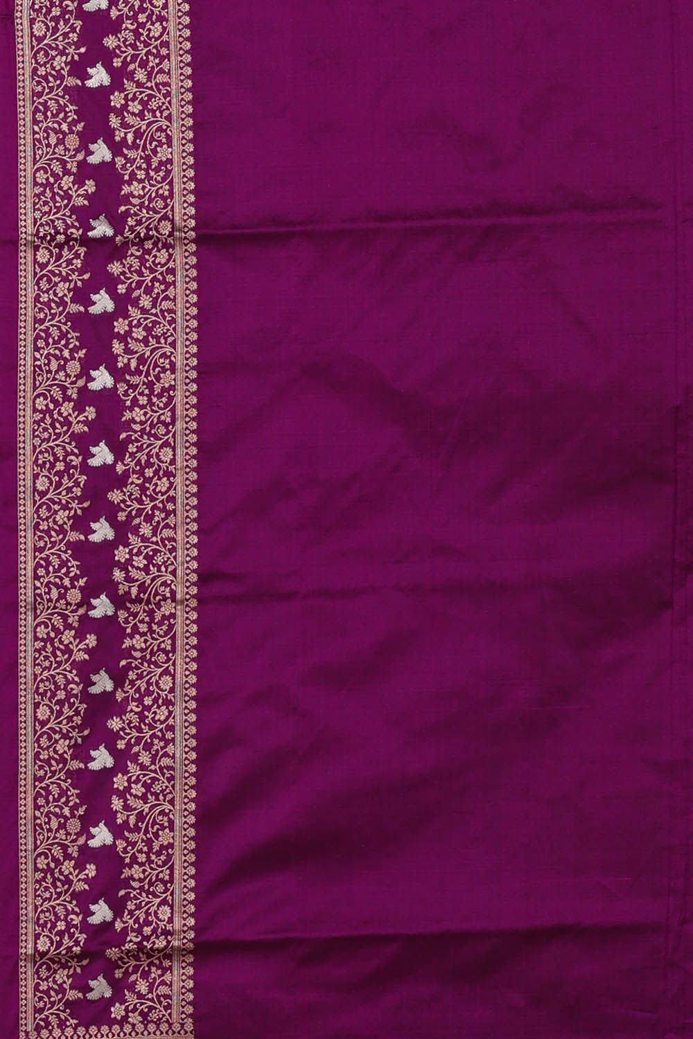 Banarasi Silk Purple Saree