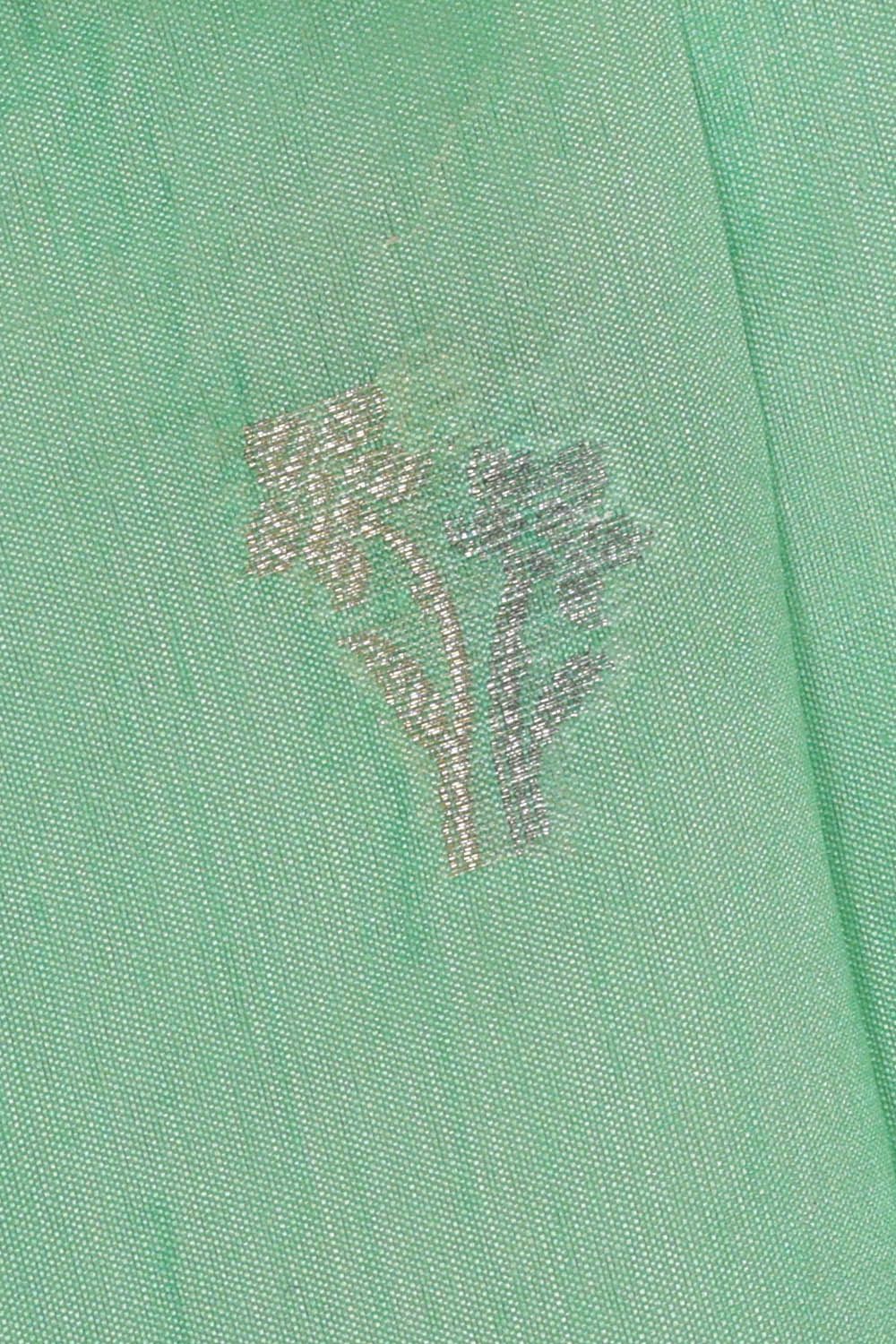 Image of Banarasi Silk Lux Green Saree