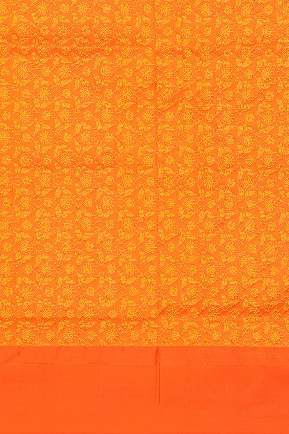 Banarasi Silk Orange Saree