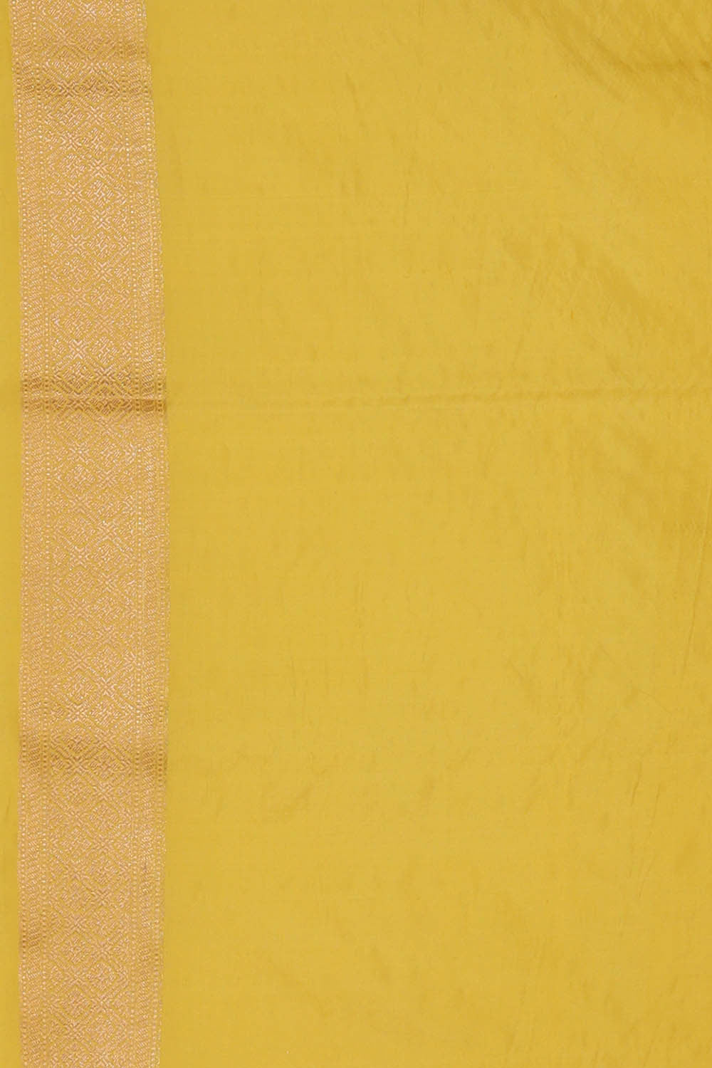 Banarasi Silk Yellow Saree