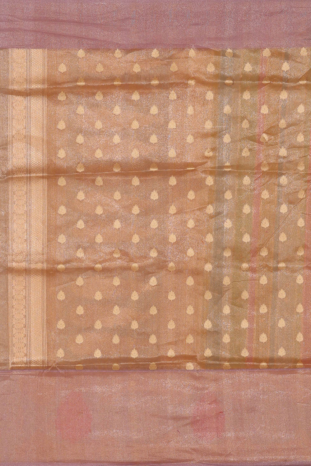 Image of Banarasi Kora Multicolour Saree