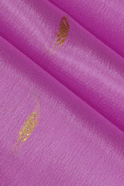 Image of Binny Crepe Lavender Pink Saree