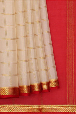 Image of Binny Crepe Cream Saree