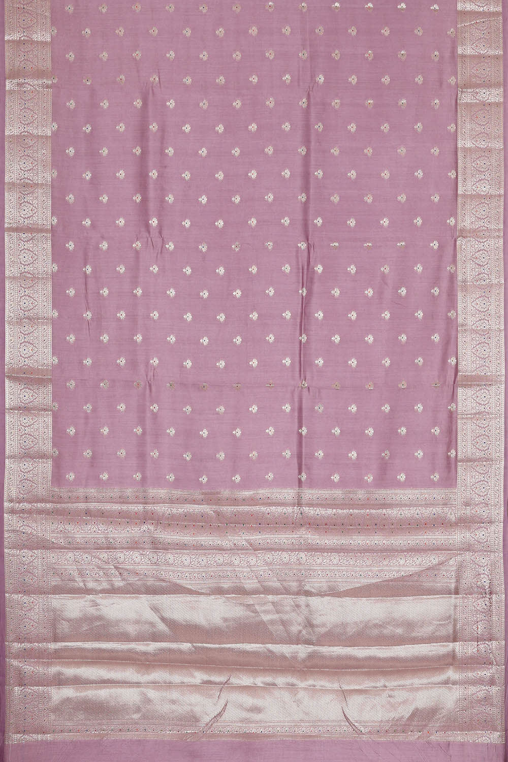 Light Lavender Silk Saree