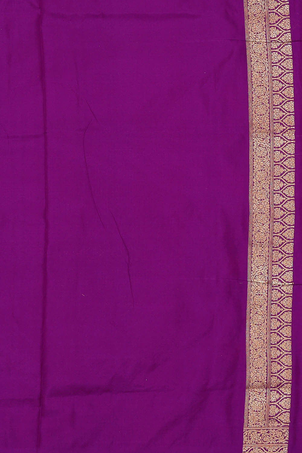 Image of Banarasi Silk Purple Saree