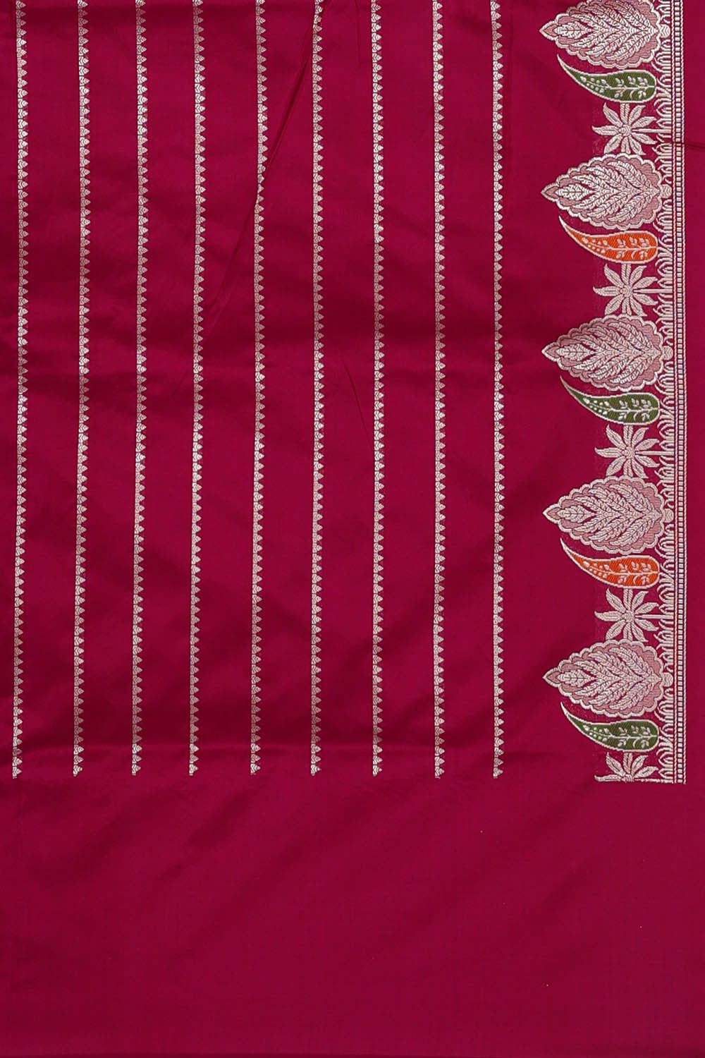 Image of Banarasi Silk Yellow Saree