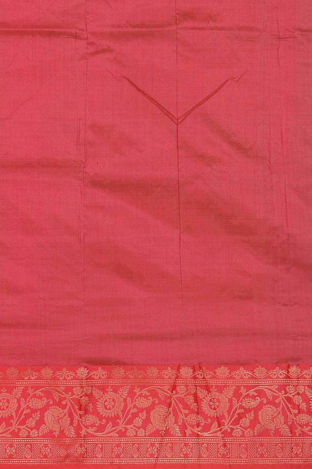 Image of Banarasi Silk Dark Mauve Pink Saree