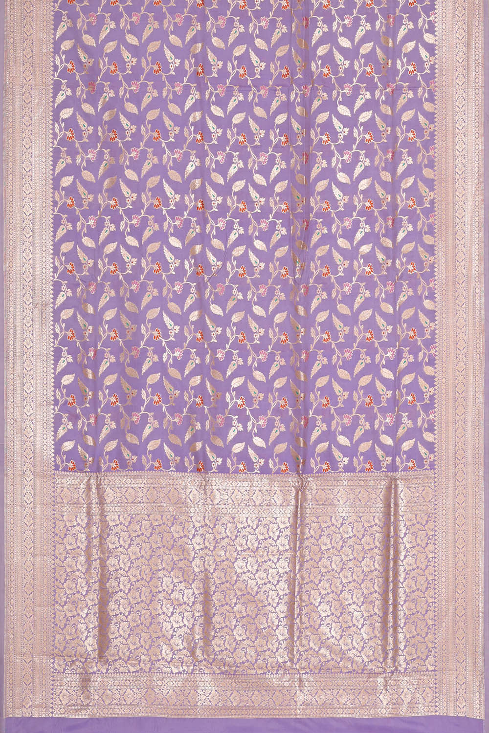 Banarasi Silk Lavender Saree