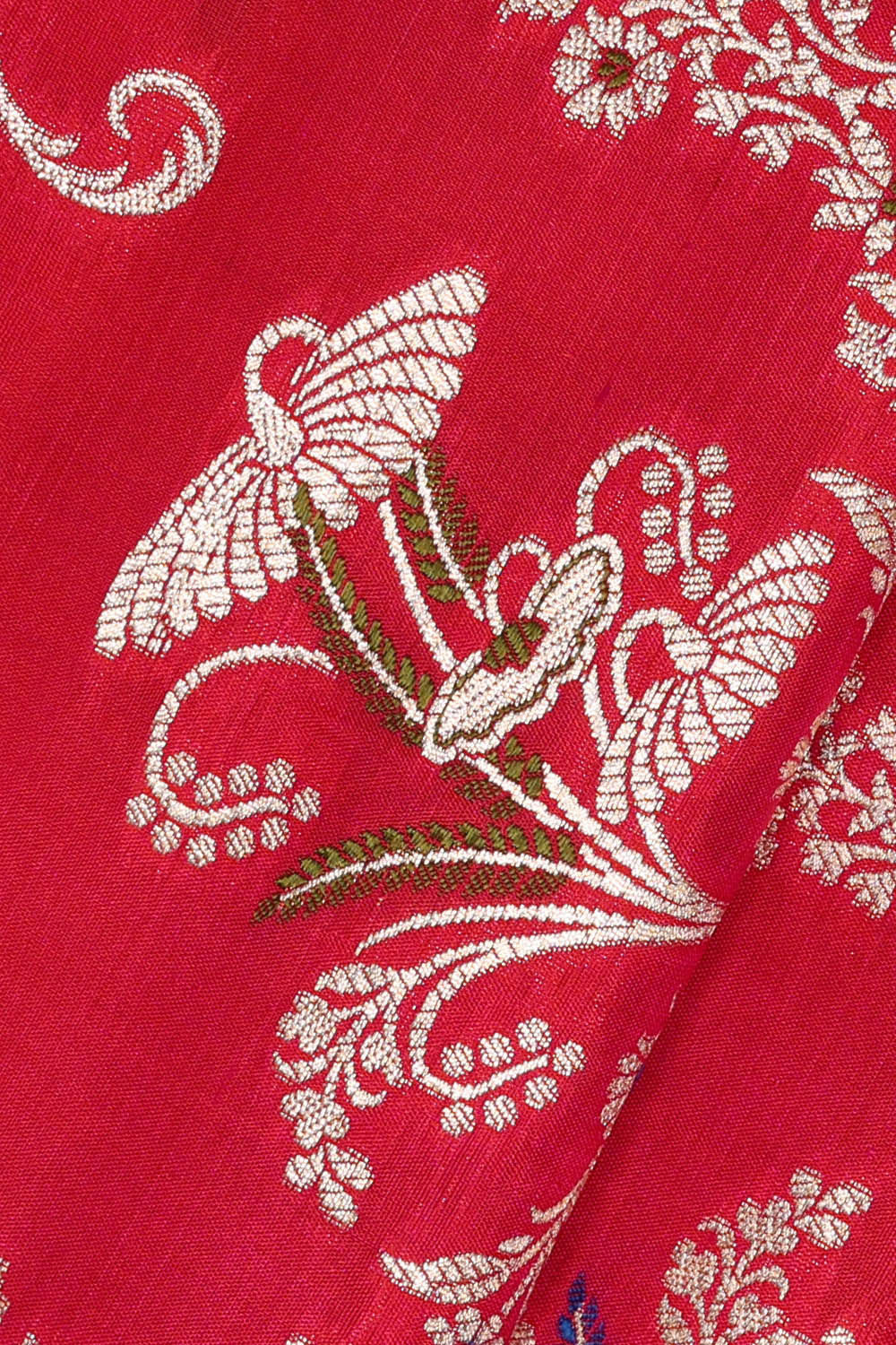 Banarasi Silk Red Saree