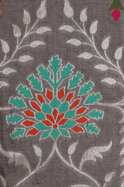 Image of Georgette Grey Saree