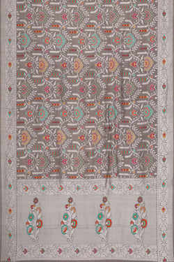 Image of Georgette Grey Saree