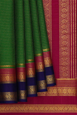 Image of Binny Crepe Green Saree