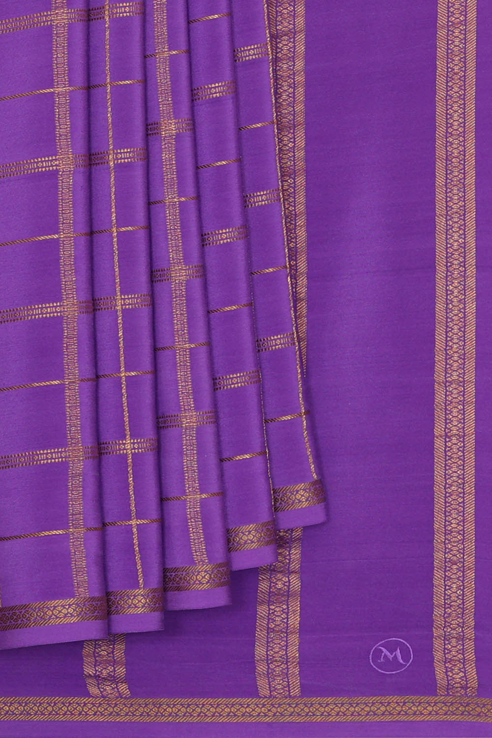 Image of Binny Crepe Lavender Saree