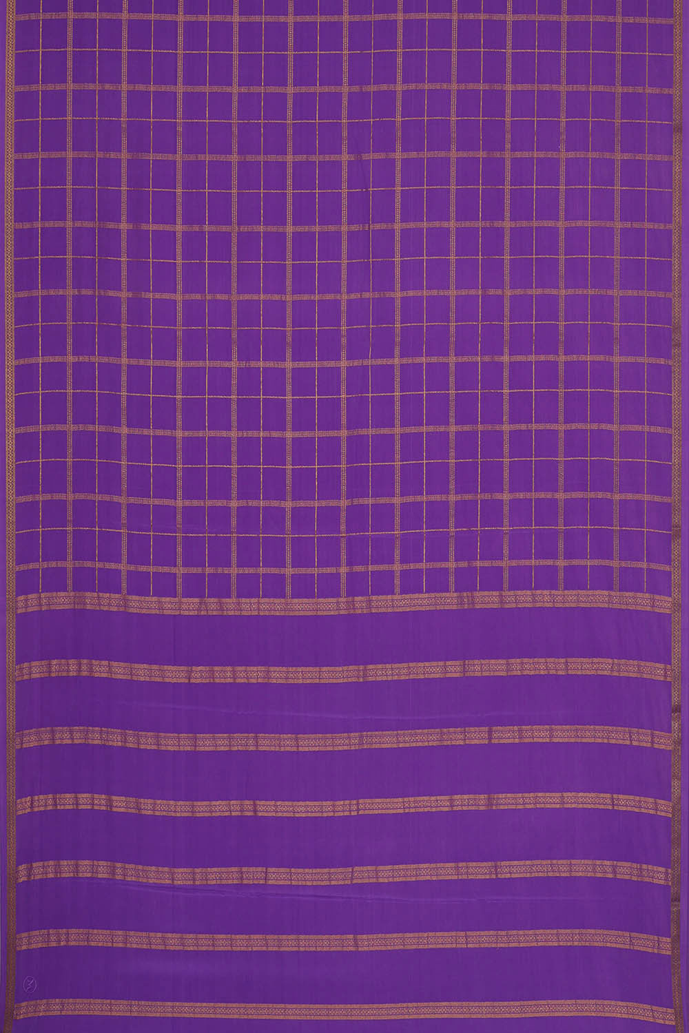 Image of Binny Crepe Lavender Saree