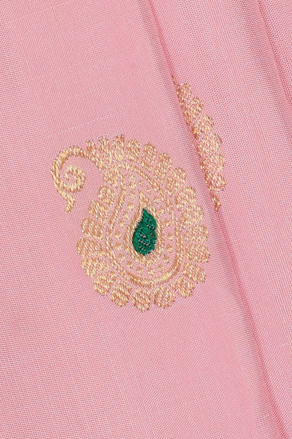 Gadwal Silk Soft Pink Saree