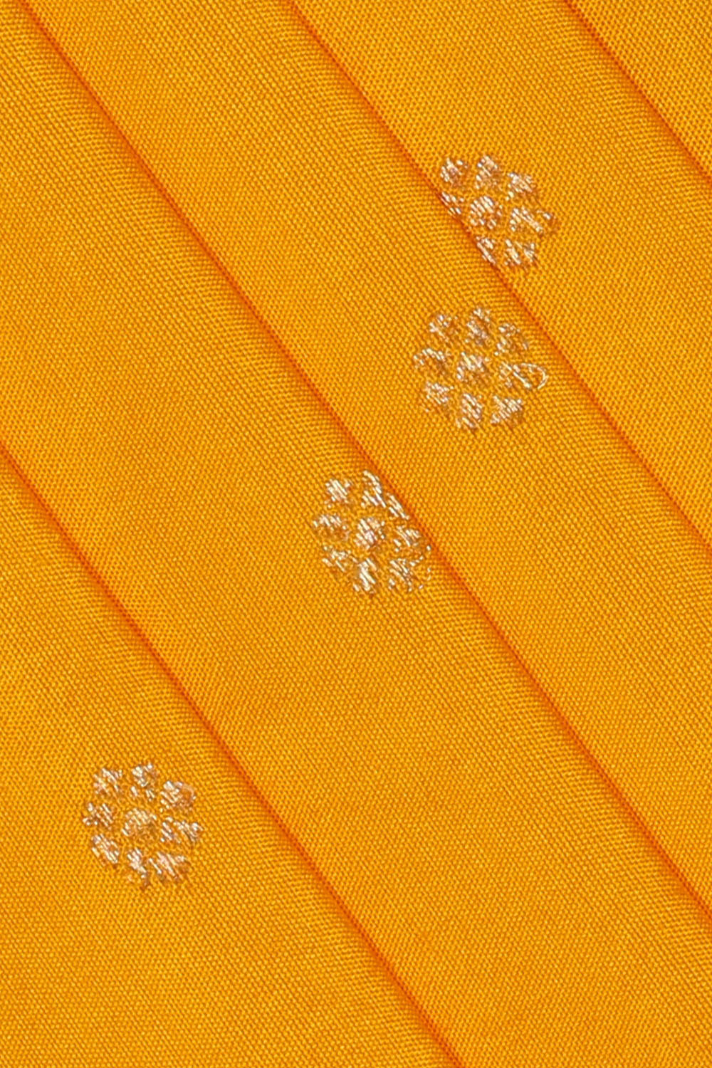 Image of Yellow Paithani Silk Saree