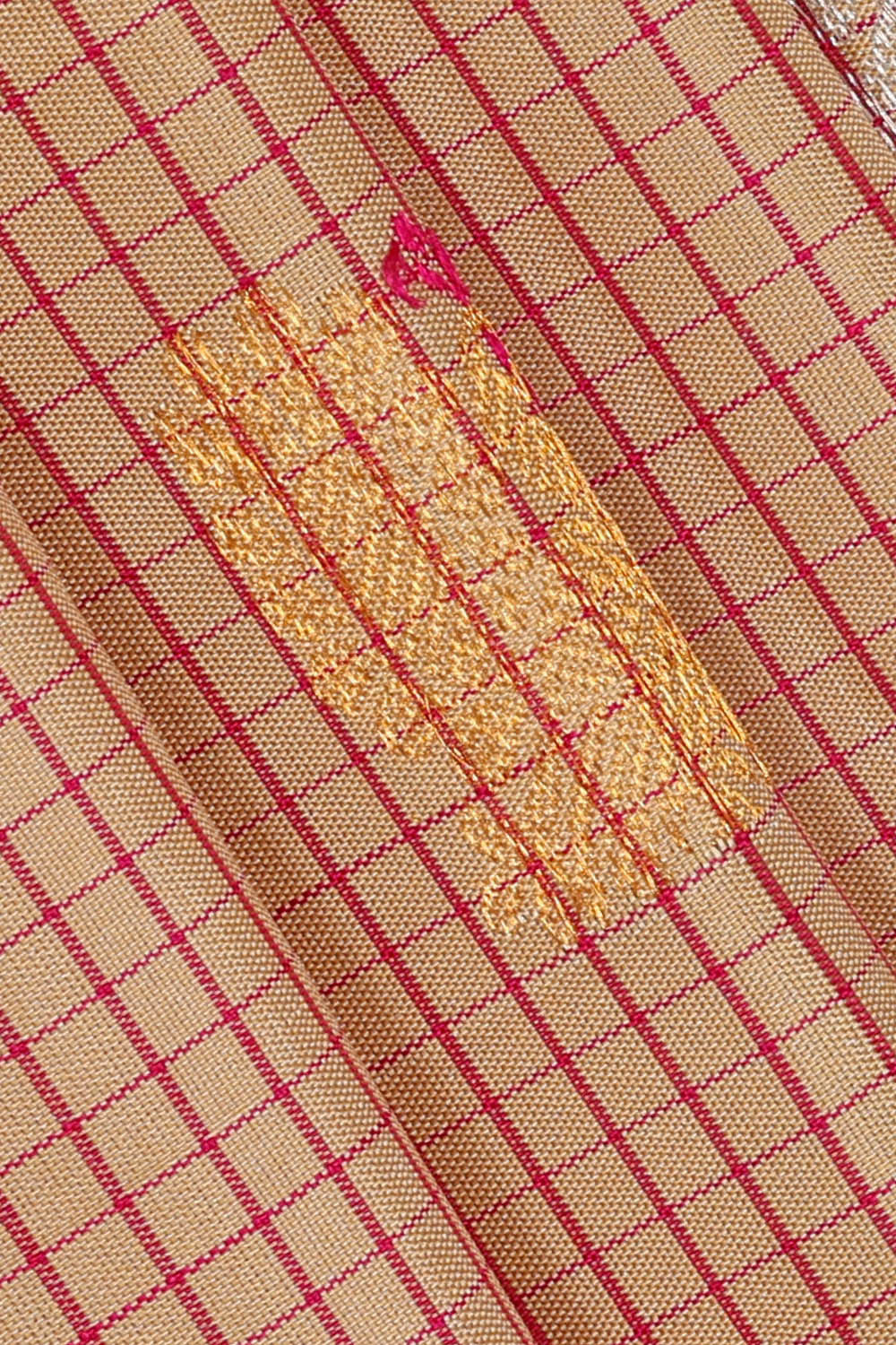 Gadwal Silk Cream Saree