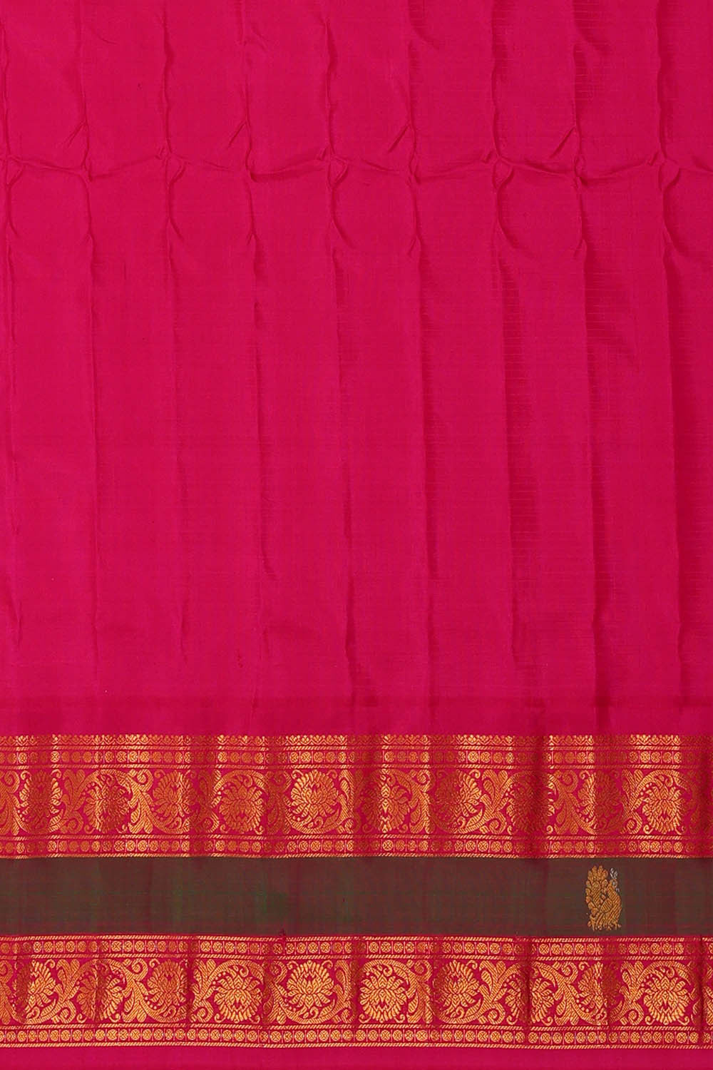 Image of Gadwal Silk Violet Saree