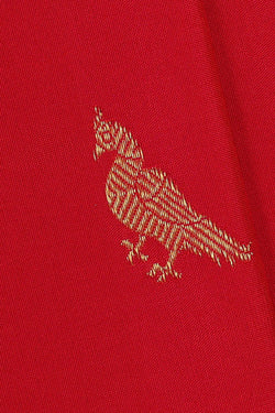 Image of Gadwal Silk Red Saree