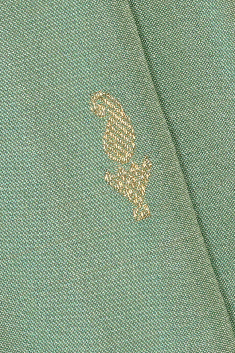 Image of Gadwal Silk Light Sea Green Saree