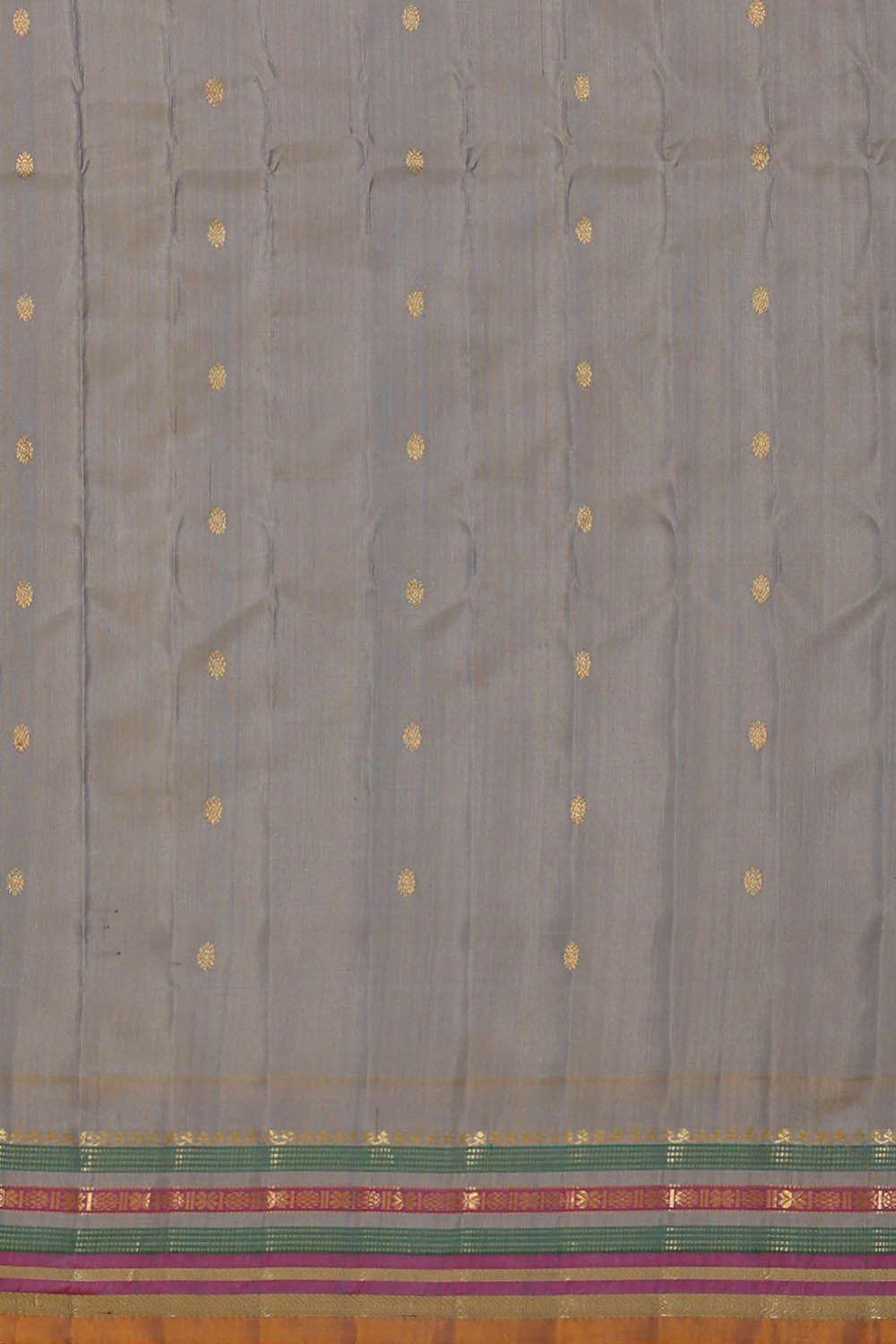 Image of Gadwal Silk Green Saree