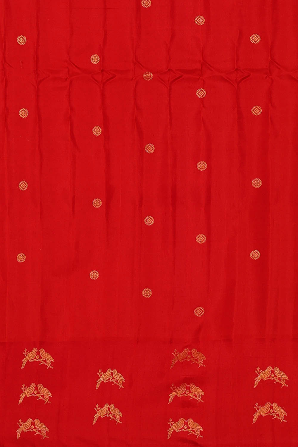 Image of Gadwal Silk Cotton Black Saree