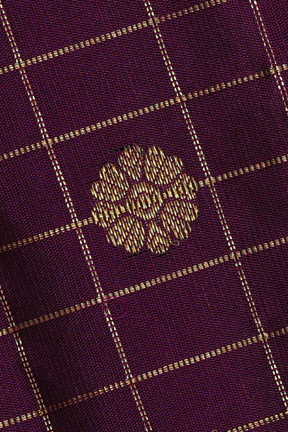 Gadwal Silk Purple Saree