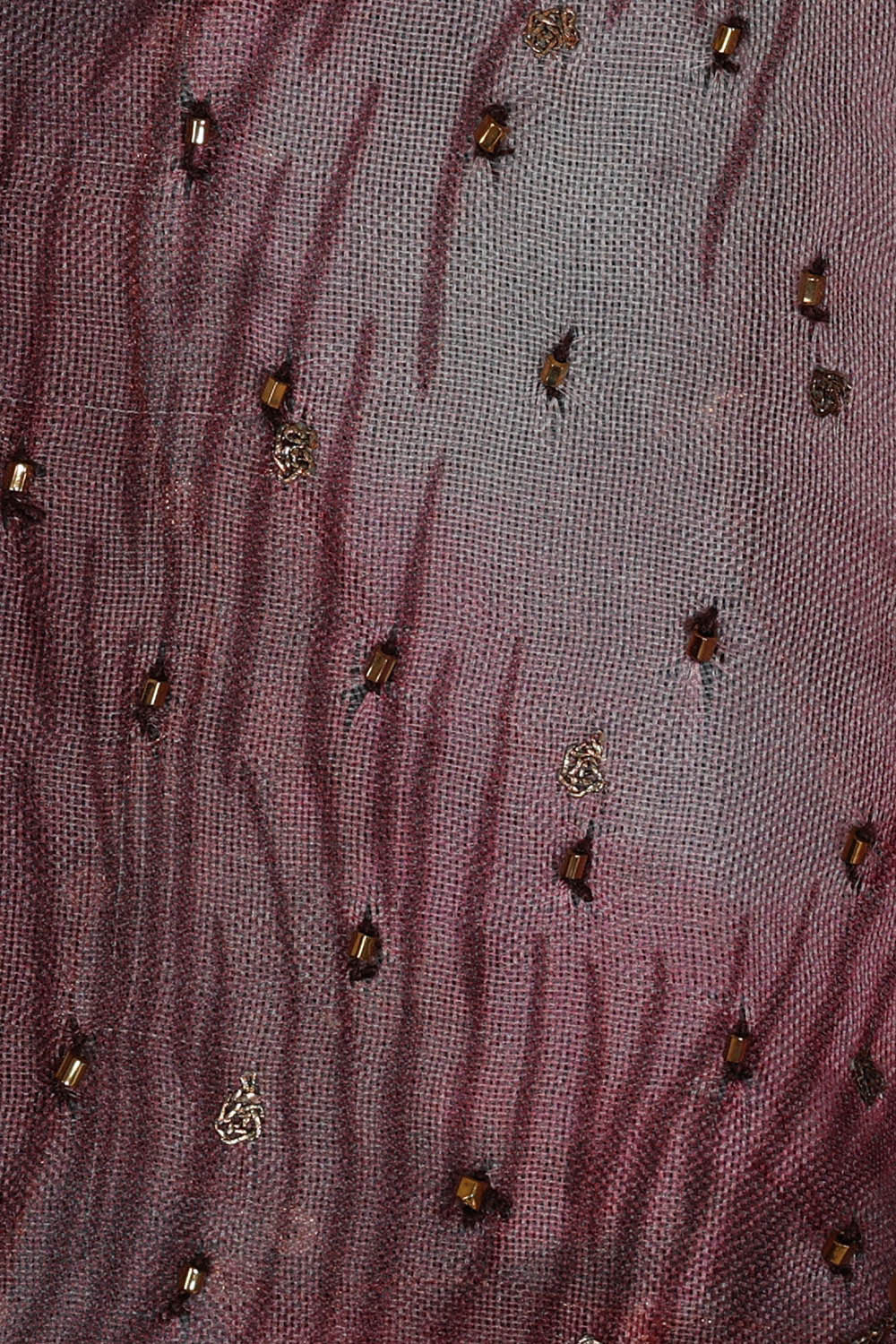 Image of Printed Banarasi Organza Sky Blue Saree