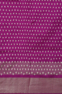 Image of Ikat Magenta Purple Saree