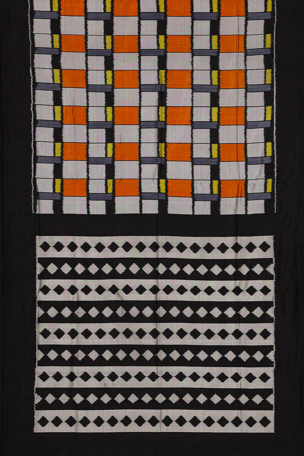 Image of Ikat Multicolour Saree