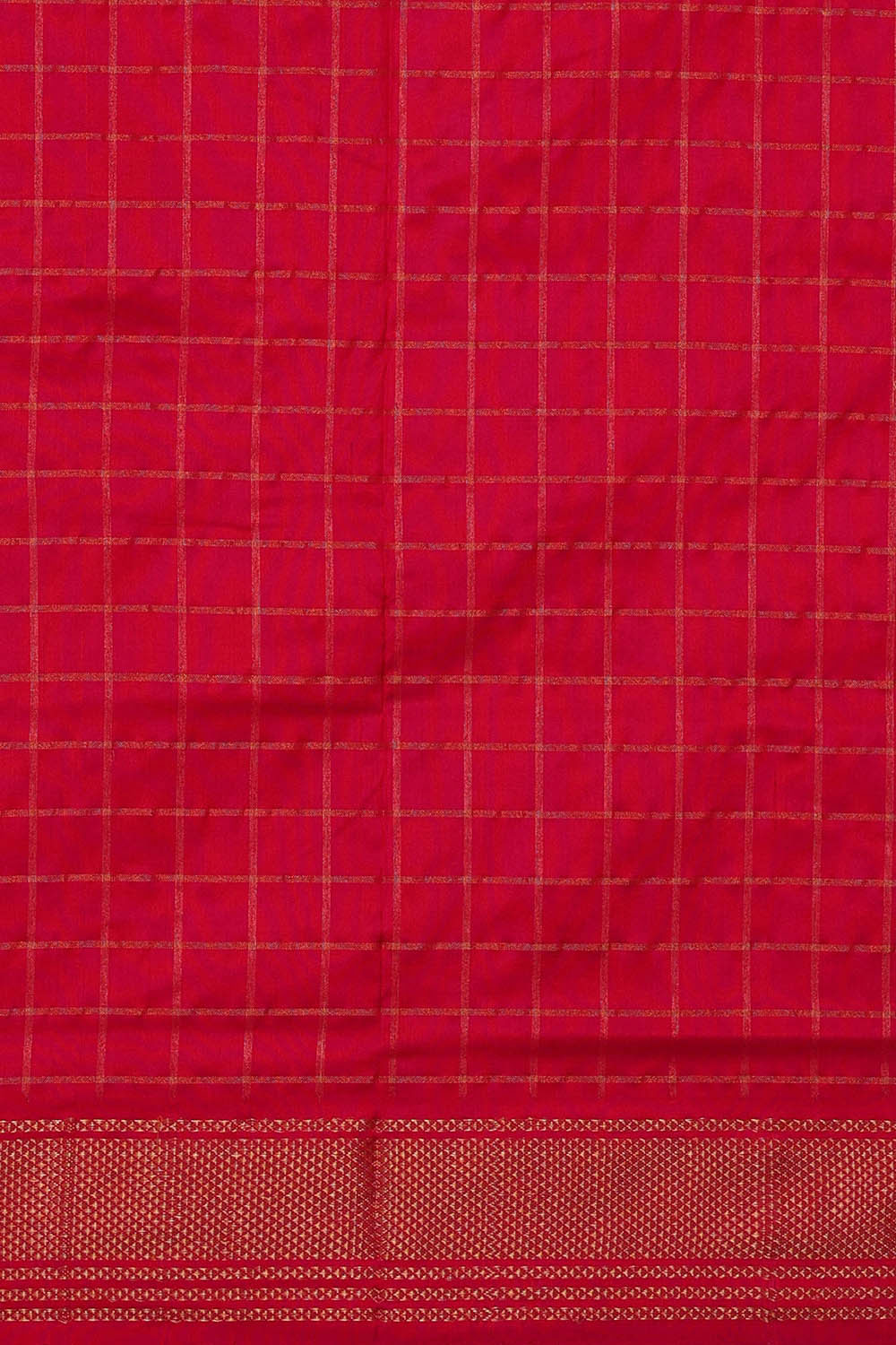 Image of Ikat Yellow Saree