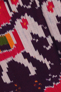 Image of Twill Patola Violet Saree