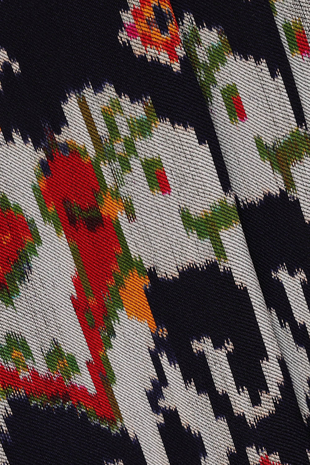 Image of Twill Patola Dark Navy Blue Saree