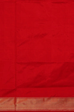 Image of Ikat Red Saree