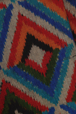 Image of Ikat Multicolour Saree