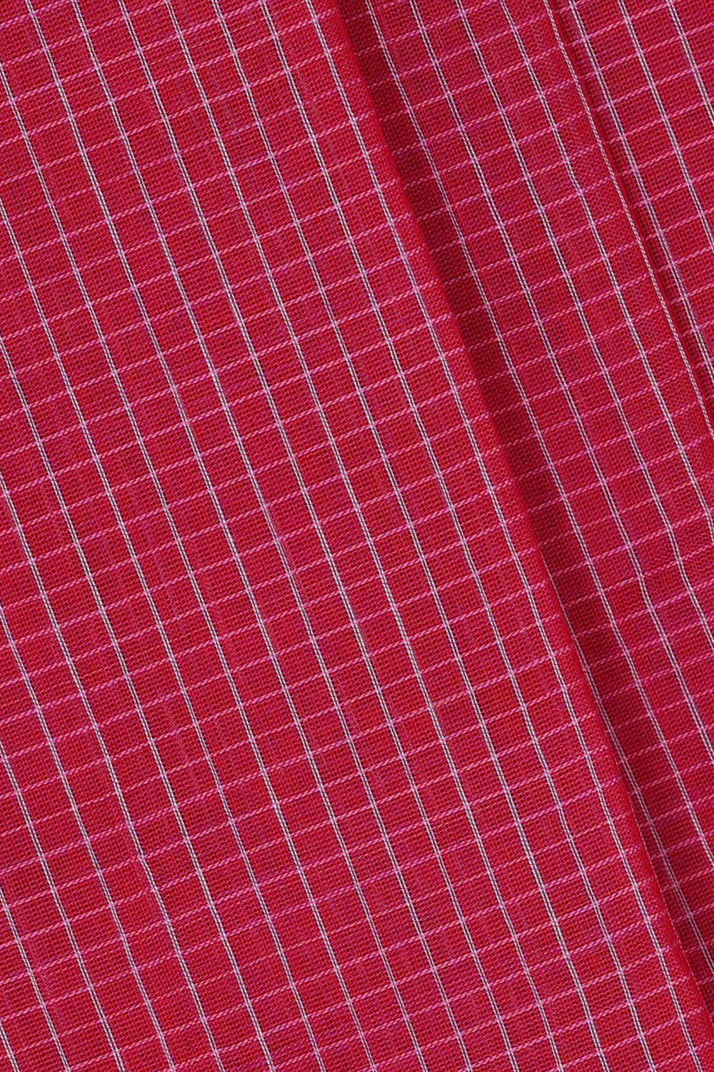 Image of Purple Cotton Gadwal Saree