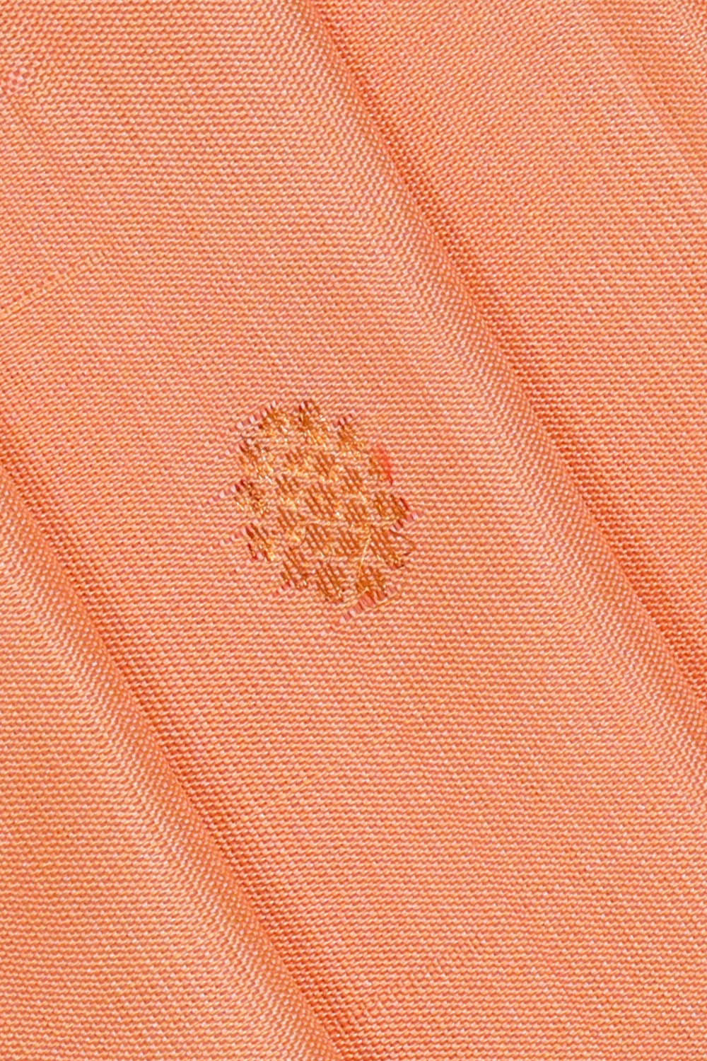 Image of Gadwal Silk Peach Saree