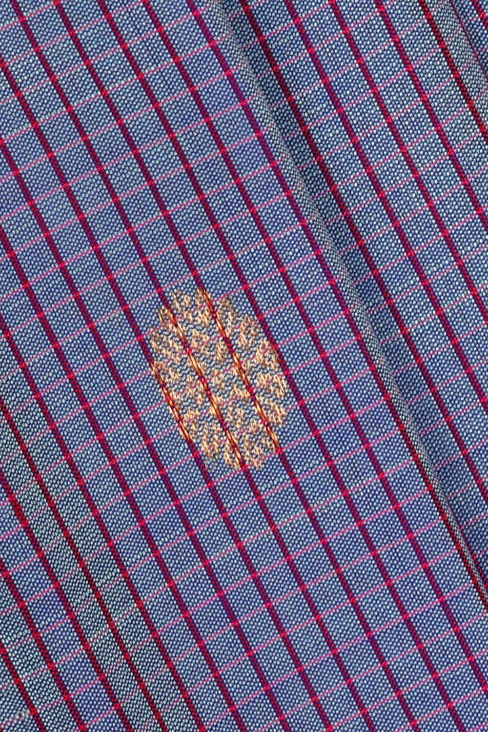 Image of Gadwal Silk Lavender Saree