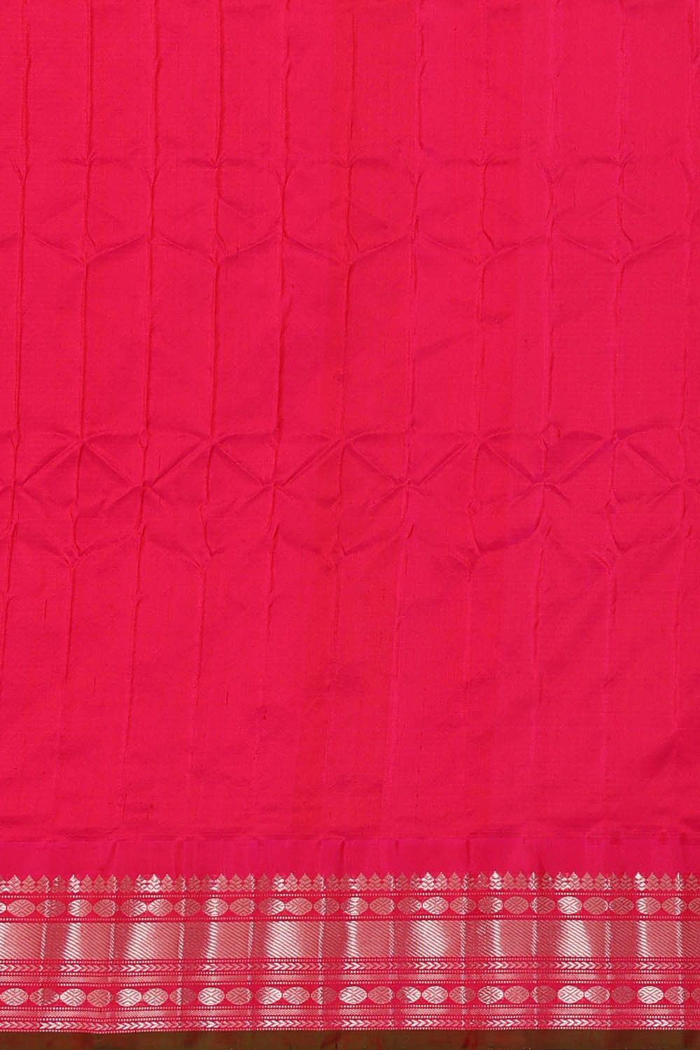 Image of Gadwal Silk Lavender Saree