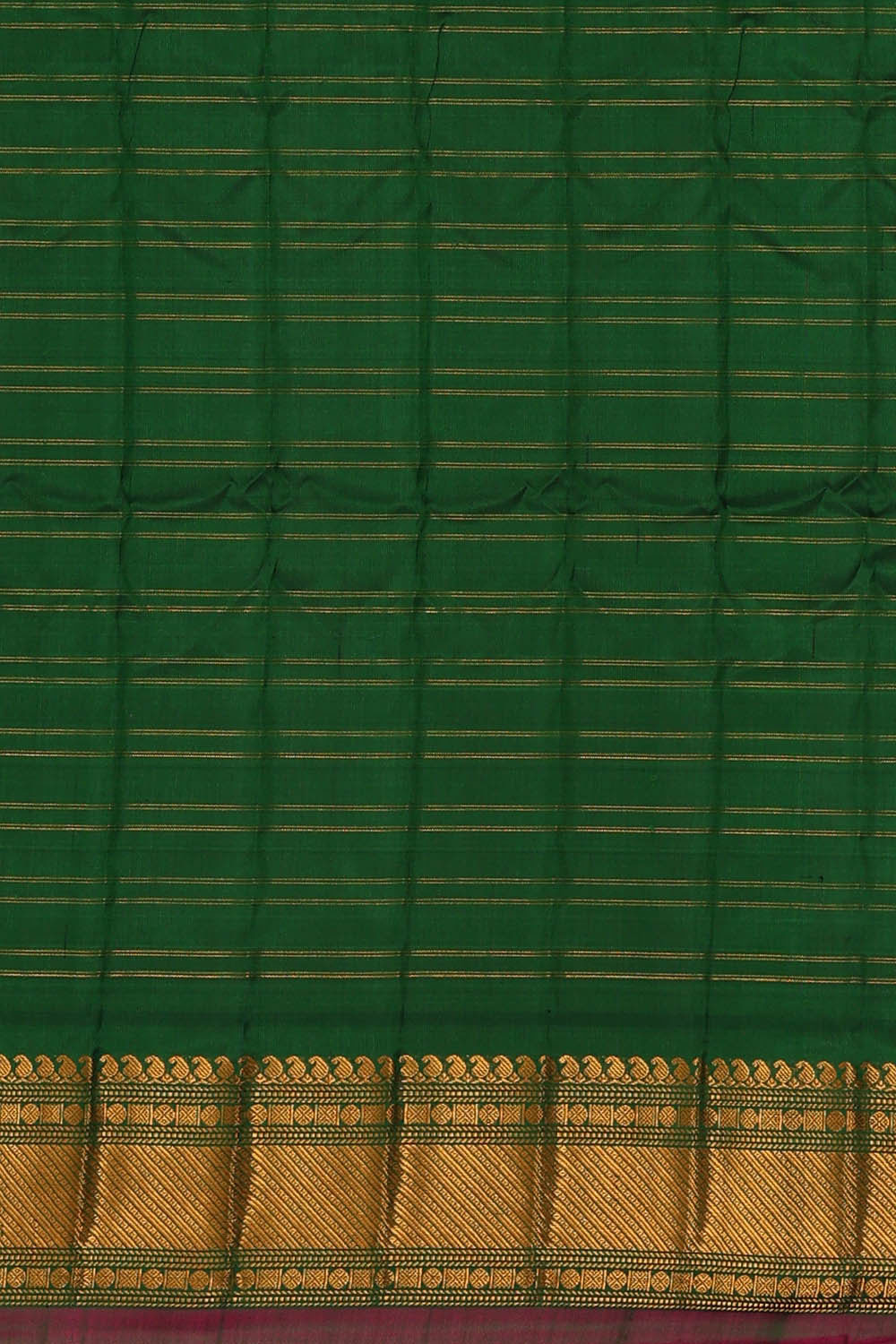 Image of Gadwal Silk Pink Saree