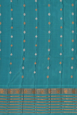 Image of Gadwal Silk Light Peach Saree