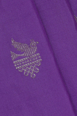 Image of Gadwal Silk Lavender Saree