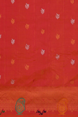 Image of Gadwal Silk Lavender Saree
