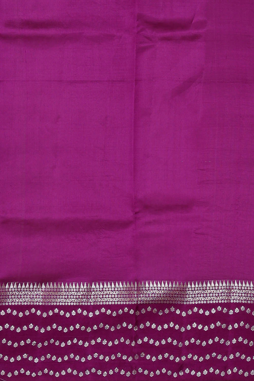 Greenish Yellow Silk Saree
