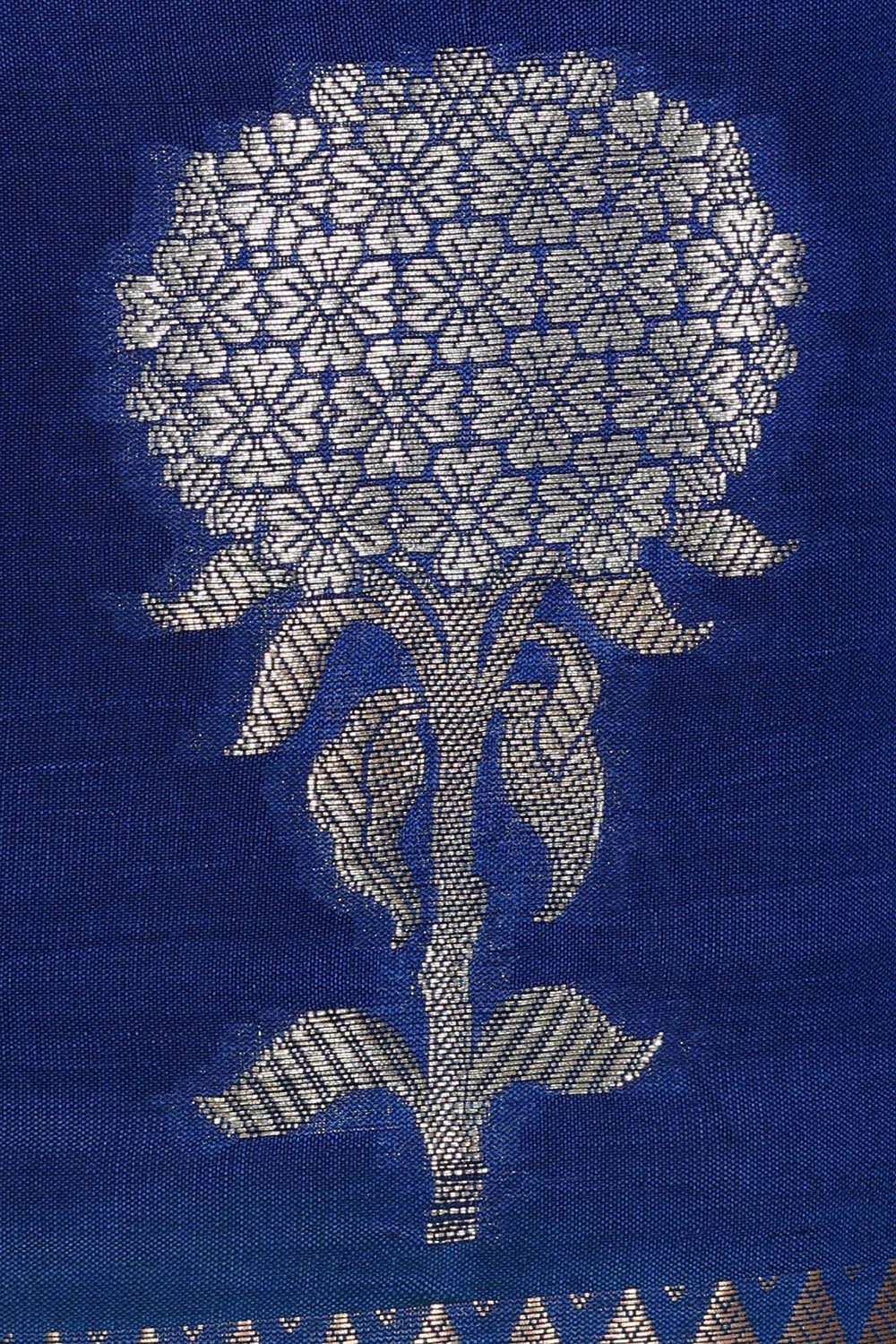 Dark Blue Silk Saree