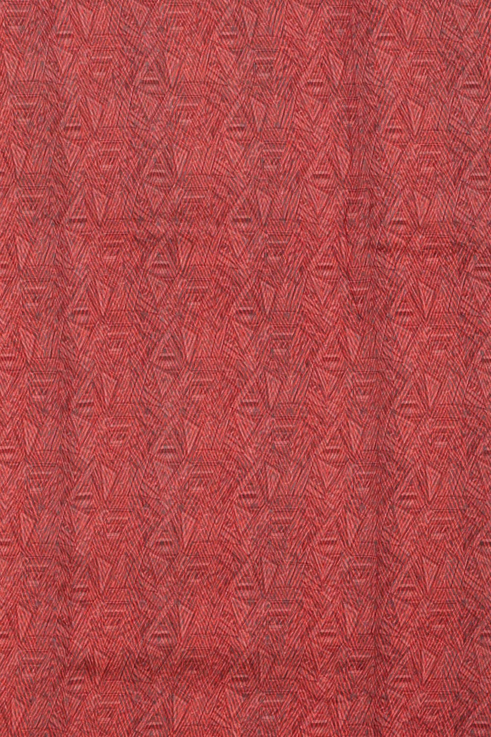 Printed Banarasi Organza Brown Saree