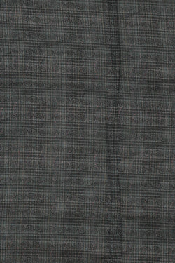 Image of Printed Banarasi Organza Greyish Black Saree