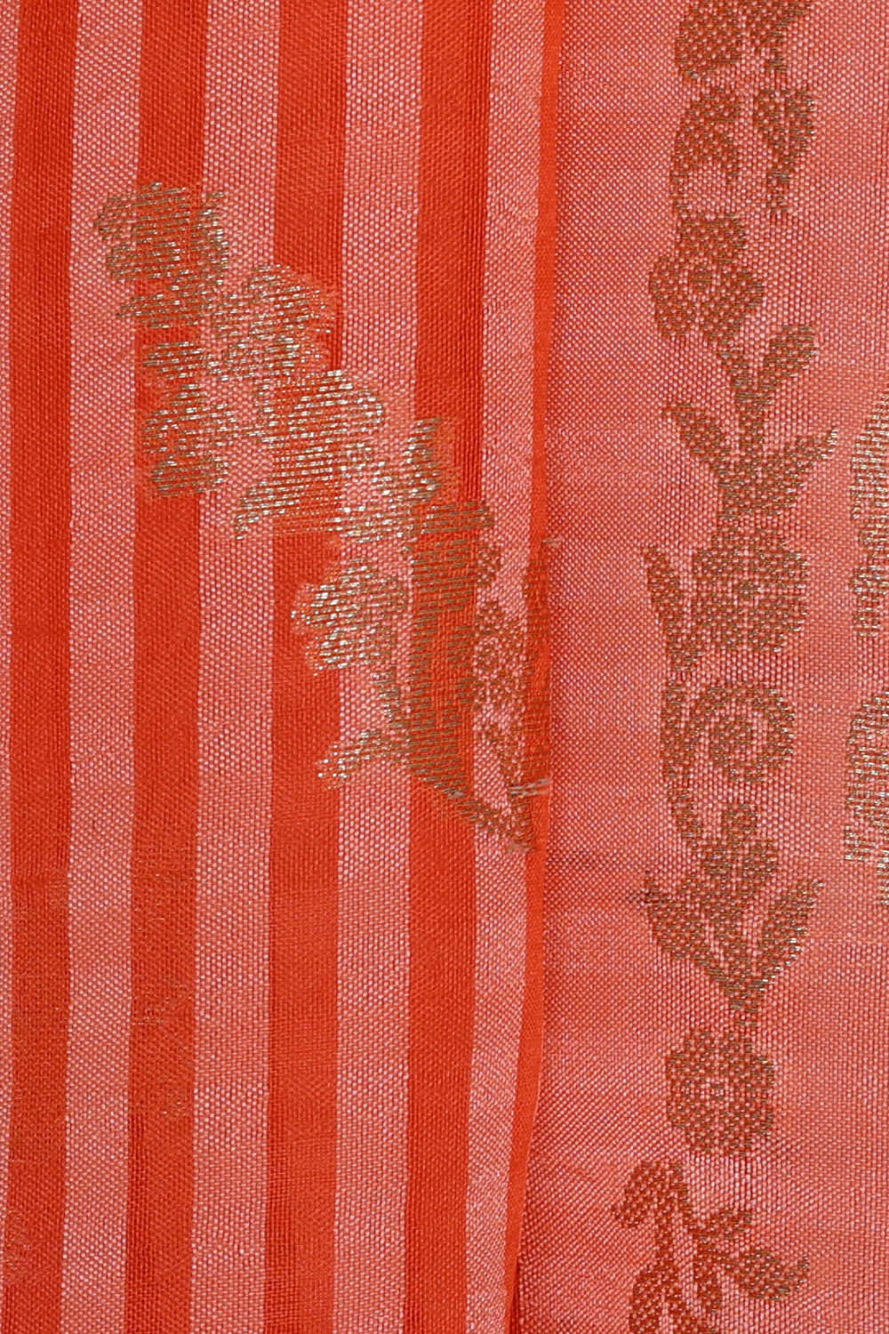 Peach Silk Saree