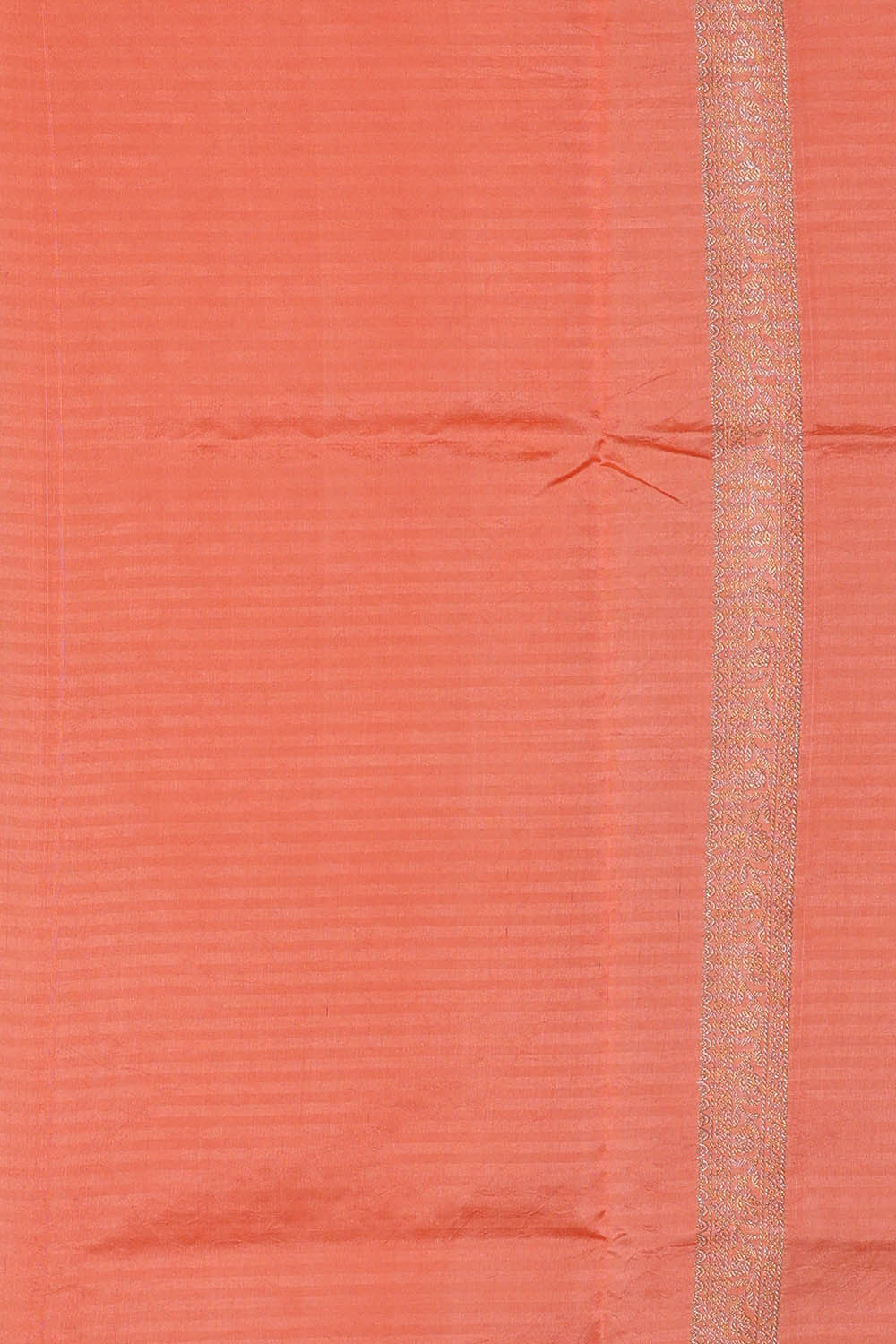 Peach Silk Saree